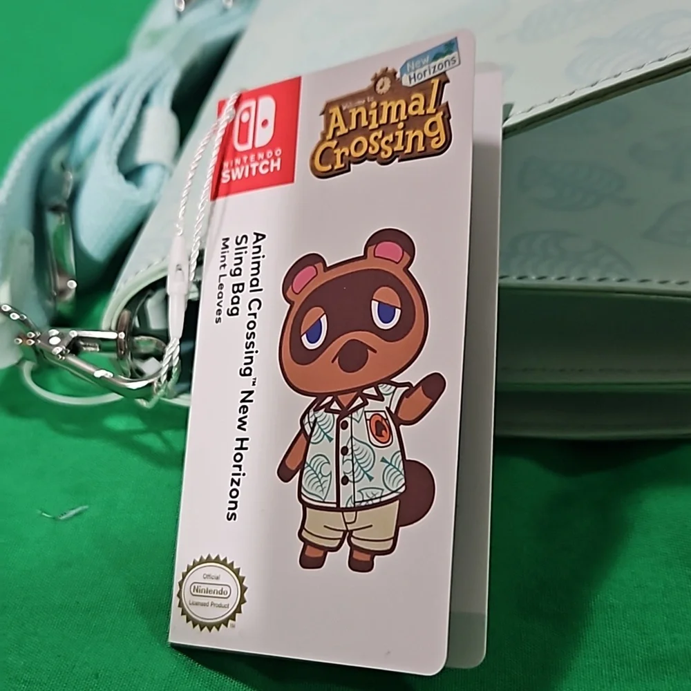 Animal Crossing switch sling bag